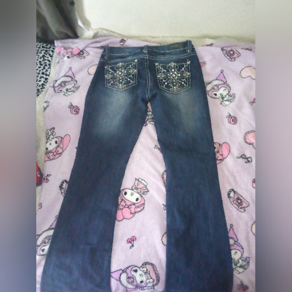 Zco jeans, size 7, dark blue